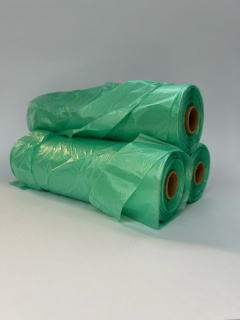 Mikroténové tašky  5kg ROLO - zelené